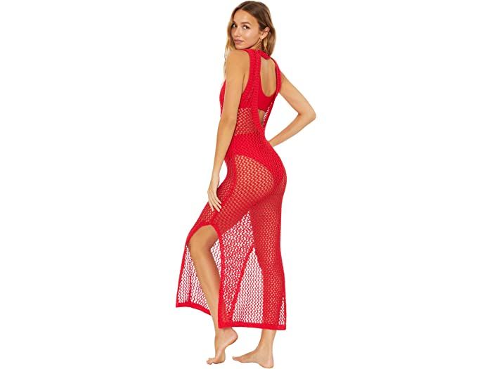 (取寄) ビーチライオット レディース ホリー ドレス カバーアップ Beach Riot women Holly Dress Cover-Up Red