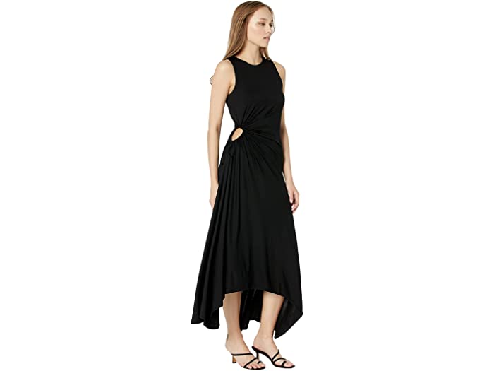 (取寄) テッドベーカー レディース ジュリア ジャージ ドレス ウィズ ルーシュド サークル Ted Baker women Giullia Jersey Dress with Ruched Circle Black