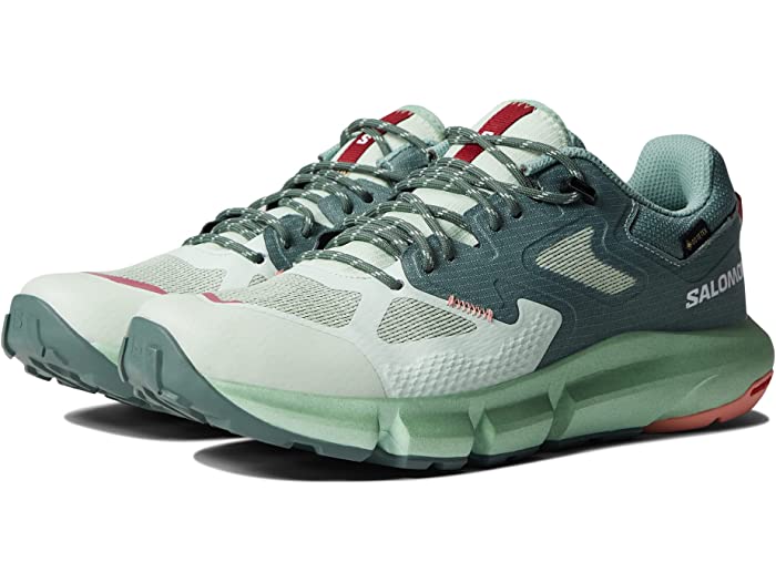 (取寄) サロモン レディース プレディクト ハイク ゴアテックス Salomon women Predict Hike GTX Spray/Duck Green/Blooming Dahlia