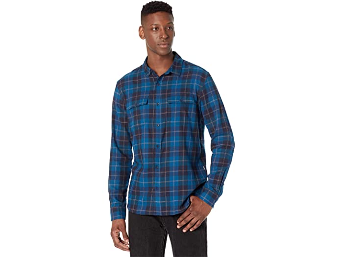 (取寄) オークリー メンズ キャビン ボタンダウン ロング スリーブ Oakley men Cabin Button-Down Long Sleeve Blue Check