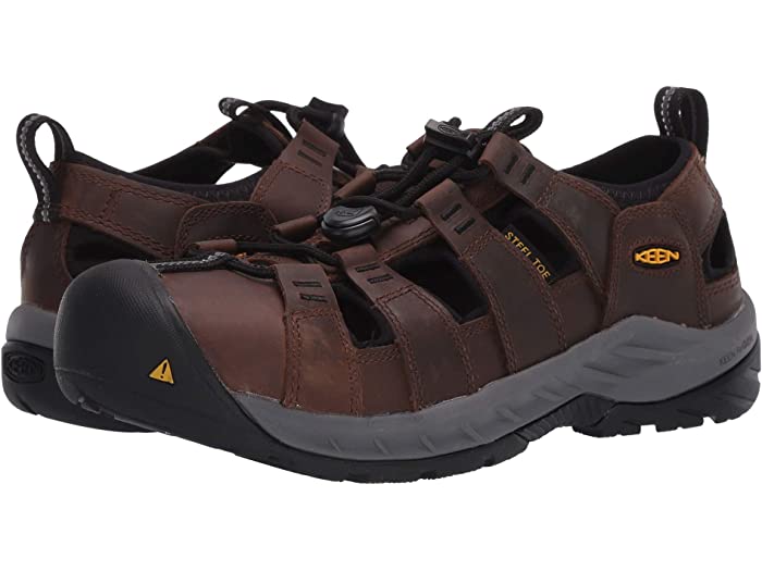 (取寄) キーン ユーティリティ メンズ アトランタ Ii クーラー+ KEEN Utility men Atlanta II Cooler+ Cascade Brown/Black