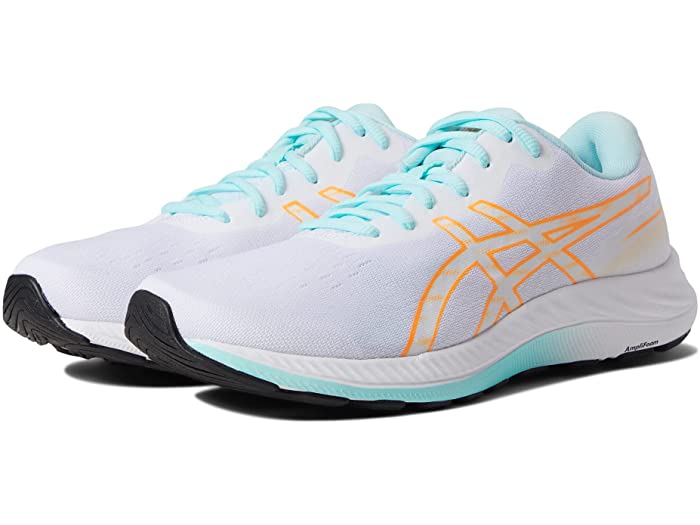 (取寄) アシックス レディース ゲル-エキサイト 9 ASICS women GEL-Excite 9 White/Orange Pop