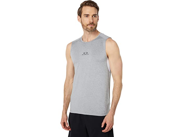 (取寄) オークリー メンズ O フィット リサイクル スリーブレス トレーニング ティー Oakley men O Fit Recycled Sleeveless Training Tee New Granite Heather