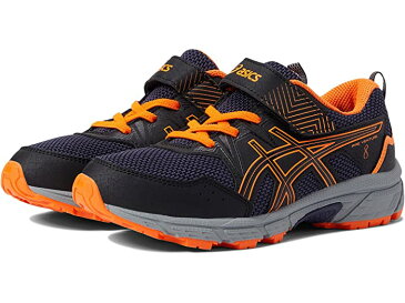 (取寄) アシックス キッズ ボーイズ Pre ベンチャー 8 ピーエス (トドラー/リトル キッズ) ASICS Kids boys Pre Venture 8 PS (Toddler/Little Kid) Black/Shocking Orange