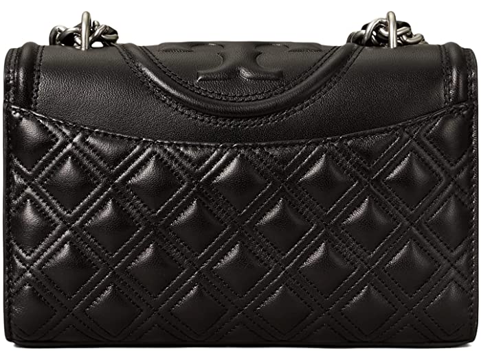 (取寄) トリーバーチ フレミング スモール コンバーチブル ショルダー バッグ Tory Burch Fleming Small Convertible Shoulder Bag Black/Silver