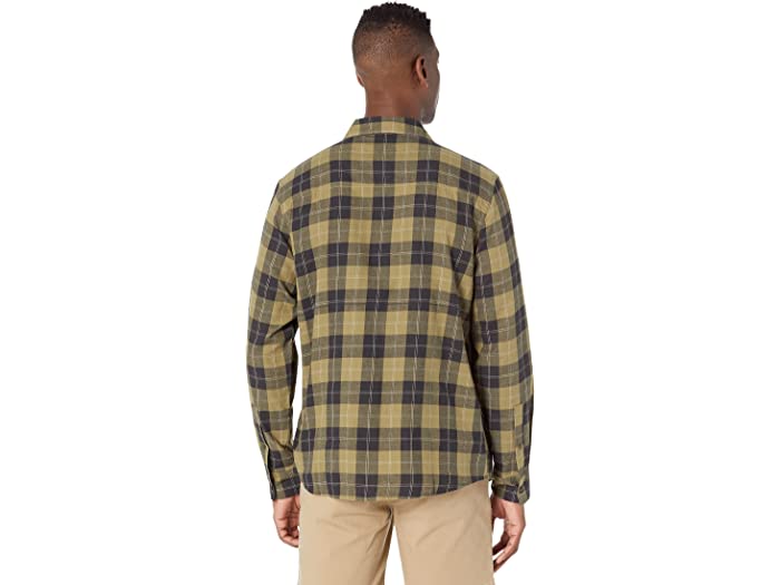 (取寄) オークリー メンズ キャビン ボタンダウン ロング スリーブ Oakley men Cabin Button-Down Long Sleeve New Dark Brush Check