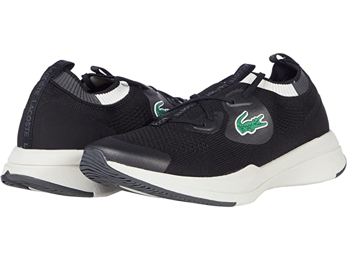 (取寄) ラコステ メンズ ラン スピン ニット 0121 100パーセント スマ Lacoste men Run Spin Knit 0121 1 SMA Black/Off-White