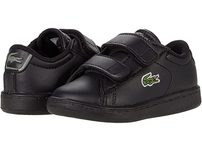 (取寄) ラコステ キッズ キッズ カーナビー エヴォ Bl 21 100パーセント SUI (トドラー/リトル キッズ) Lacoste Kids kids Carnaby Evo Bl 21 1 SUI (Toddler/Little Kid) Black/Black