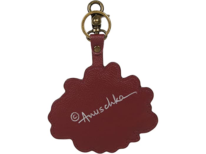 (取寄) アヌシュカ レディース ペインテッド レザー バッグ チャーム K0033 Anuschka women Painted Leather Bag Charm K0033 Floral Paradise