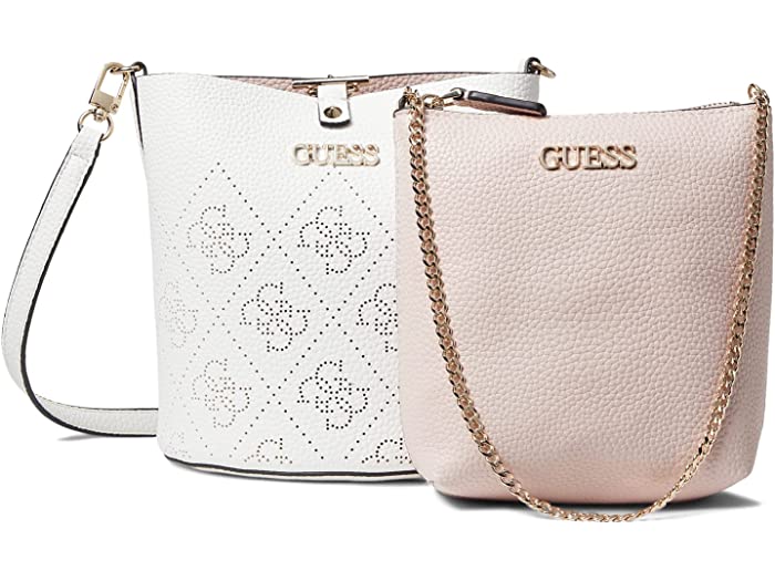 (取寄) ゲス レディース アマラ バケット GUESS women Amara Bucket White