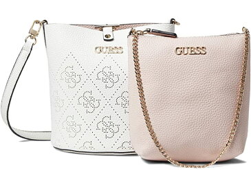 (取寄) ゲス レディース アマラ バケット GUESS women Amara Bucket White