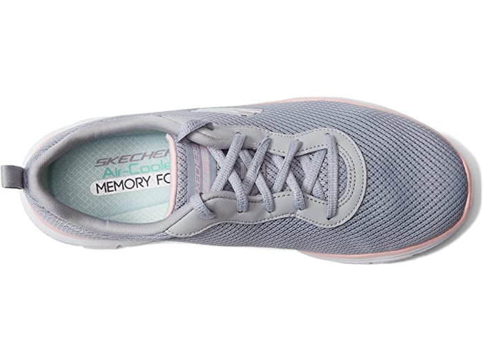 (取寄) スケッチャーズ レディース フレックス アピール 4.0 - ブリリアント ビュー SKECHERS women Flex Appeal 4.0 - Brilliant View Grey/Light Pink