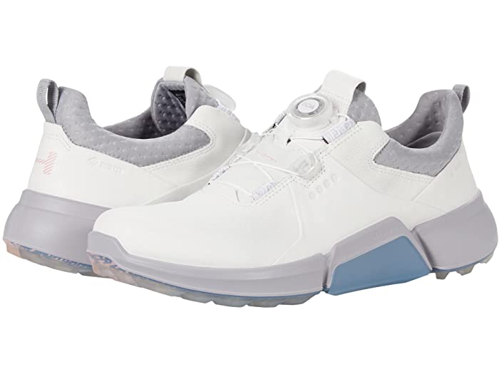 (取寄) エコー ゴルフ レディース H4 BOA ゴア-テックス ECCO Golf women BIOM H4 BOA GORE-TEX White/Silver Grey