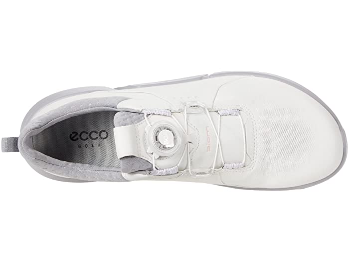 (取寄) エコー ゴルフ レディース H4 BOA ゴア-テックス ECCO Golf women BIOM H4 BOA GORE-TEX White/Silver Grey
