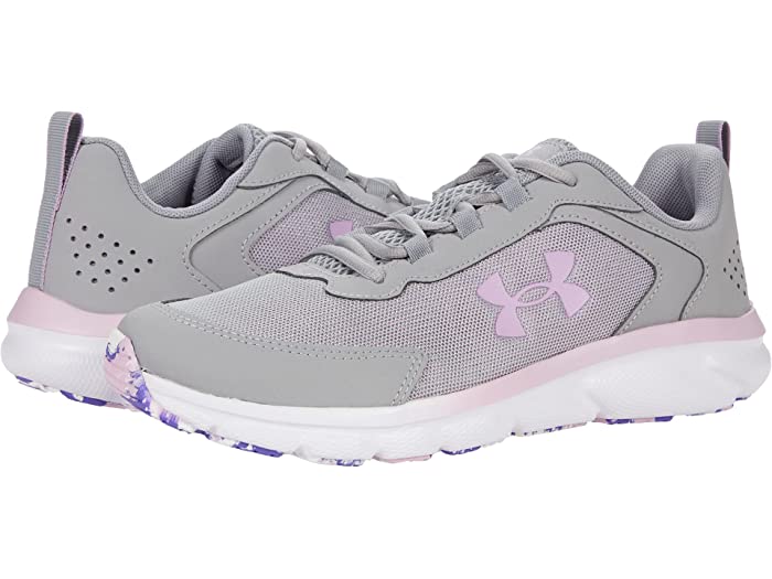 (取寄) アンダーアーマー キッズ ガールズ アサート 9 (ビッグ キッズ) Under Armour Kids girls Assert 9 (Big Kid) Gray Wolf/Pacific Purple