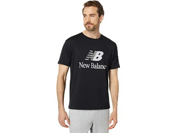 (取寄) ニューバランス メンズ エッセンシャル セレブレイト スプリット ロゴ ティー New Balance men Essentials Celebrate Split Logo Tee Black