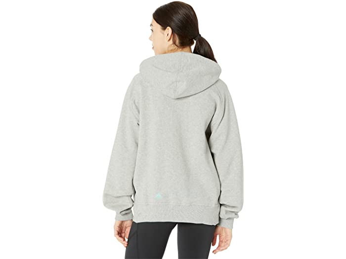 (取寄) アディダス バイ ステラマッカートニー スポーツウェア フル ジップ フーディ HA8966 adidas by Stella McCartney Sportswear Full Zip Hoodie HA8966 Medium Grey Heather