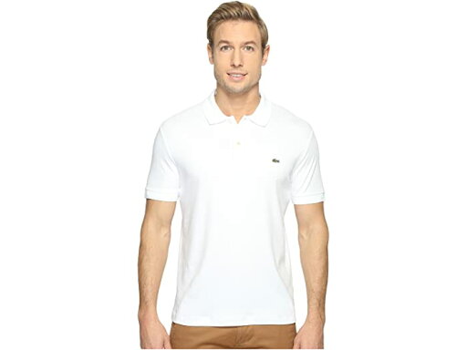 (取寄) ラコステ メンズ ショート スリーブ ジャージ インターロック レギュラー Lacoste men Short Sleeve Jersey Interlock Regular White (取寄) ラコステ メンズ ショート スリーブ ジャージ インターロック レギュラー Lacoste men Short Sleeve Jersey Interlock Regular White