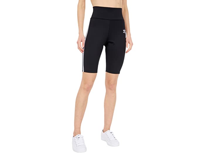 (取寄) アディダス オリジナルス レディース プライムブルー ハイウエスト ショート タイツ adidas Originals women Primeblue High-Waisted Short Tights Black