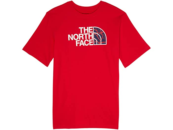 (取寄) ノースフェイス キッズ ボーイズ ショート スリーブ グラフィック ティー (リトル キッズ/ビッグ キッズ) The North Face Kids boys Short Sleeve Graphic Tee (Little Kids/Big Kids) TNF Red