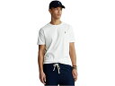 (取寄) ラルフローレン メンズ クラシック フィット ソフト コットン T-シャツ Polo Ralph Lauren men Classic Fit Soft Cotton T-Shirt White