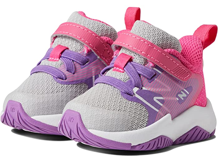 (取寄) ニューバランス キッズ スニーカー ジュニア 子供 靴 ガールズ レイヴ ラン V2 New Balance Kids girls Rave Run v2 (Infant/Toddler) Summer Fog/Mystic Purple