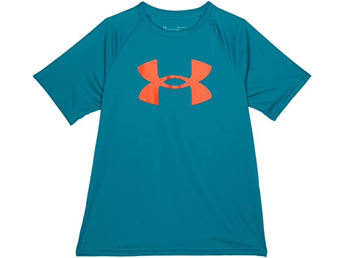 (取寄) アンダーアーマー キッズ ボーイズ テック ビッグ ロゴ ショート スリーブ (ビッグ キッズ) Under Armour Kids boys Tech Big Logo Short Sleeve (Big Kids) Cerulean/Beta