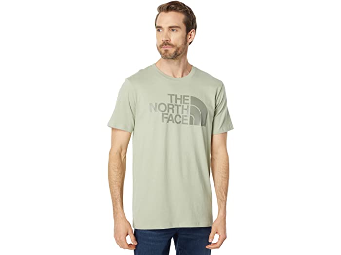 (取寄) ノースフェイス メンズ ショート スリーブ ハーフ ドーム Tシャツ The North Face men Short Sleeve Half Dome T-Shirt Tea Green