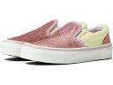 (取寄) バンズ キッズ ガールズ クラシック スリップ-オン (リトル キッド) Vans Kids girls Classic Slip-On (Little Kid) Glitter Two-Tone