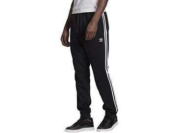 (取寄) アディダス オリジナルス メンズ スーパースター トラック パンツ adidas Originals men Superstar Track Pants Black/White