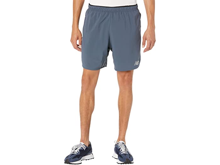 (取寄) ニューバランス メンズ インパクト ラン 7 ショーツ New Balance men Impact Run 7 Shorts Thunder