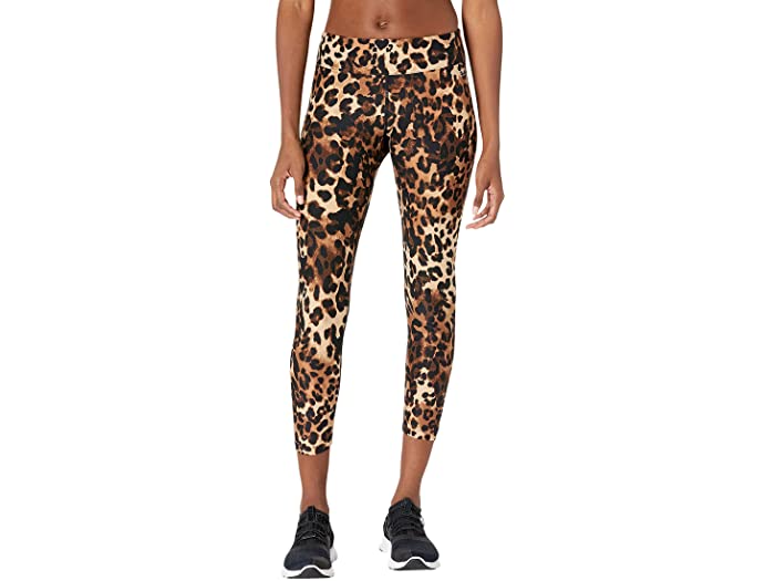 (取寄) カルバンクライン レディース パフォーマンス ウィメンズ プリント サイド ポケット ハイ ウェスト 7/8 レギンス タイト Calvin Klein women Performance Womens Print Side Pocket High Waist 7/8 Legging Tight Leopard Multi Combo