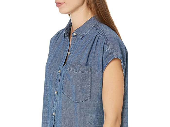 (取寄)ボタンダウンシャンブレーシャツドレスLillaPButton-DownChambrayShirtdressChambray