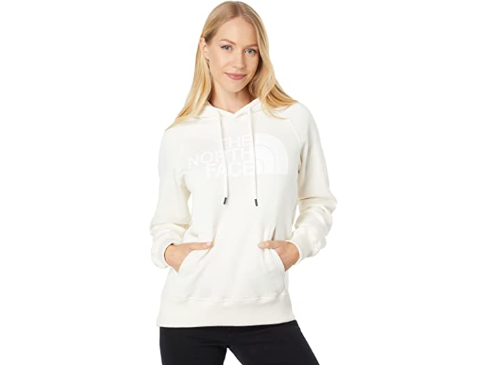 () m[XtFCX fB[X n[t h[ vI[o[ p[J[ The North Face women The North Face Half Dome Pullover Hoodie Gardenia White/TNF White