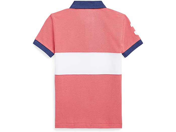 (取寄) ラルフローレン キッズ ボーイズ ビッグ ポニー コットン メッシュ ポロ シャツ (リトル キッズ) Polo Ralph Lauren Kids boys Big Pony Cotton Mesh Polo Shirt (Little Kids) Adirondack Berry Multi