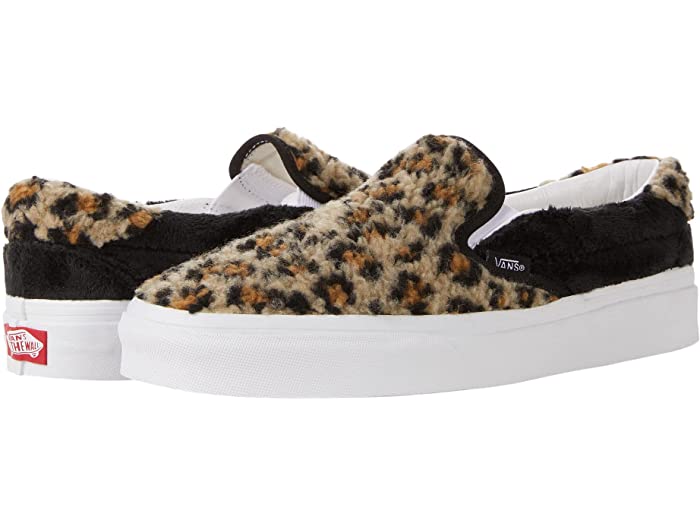 (取寄) バンズ スリップ-オン 59 Vans Slip-On 59 (Sherpa) Leopard/Black