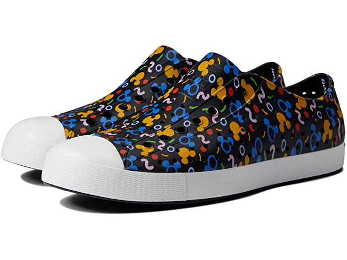 (取寄) ネイティブシューズ ジェファーソン ディズニー プリント Native Shoes Native Shoes Jefferson Disney Print Jiffy Black/Shell White/Rad Confettiのサムネイル