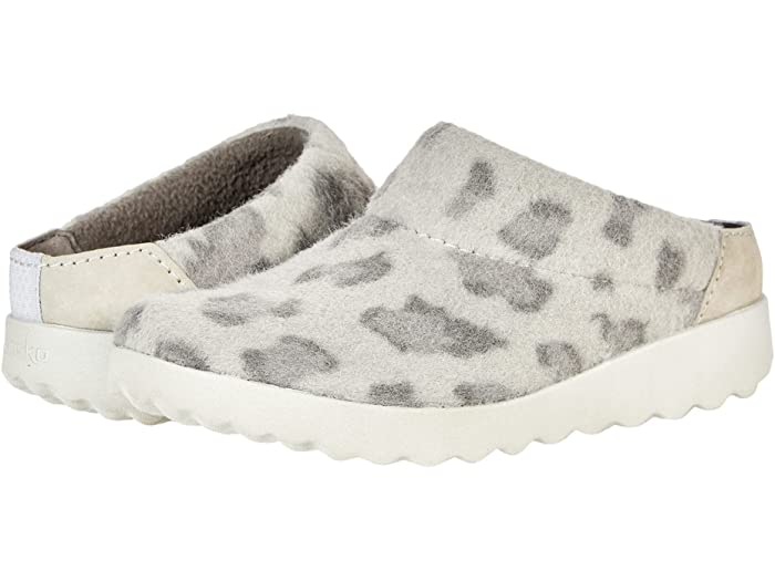 (取寄) ダンスコ レディース ルシエ Dansko women Lucie Grey Leopard Wool