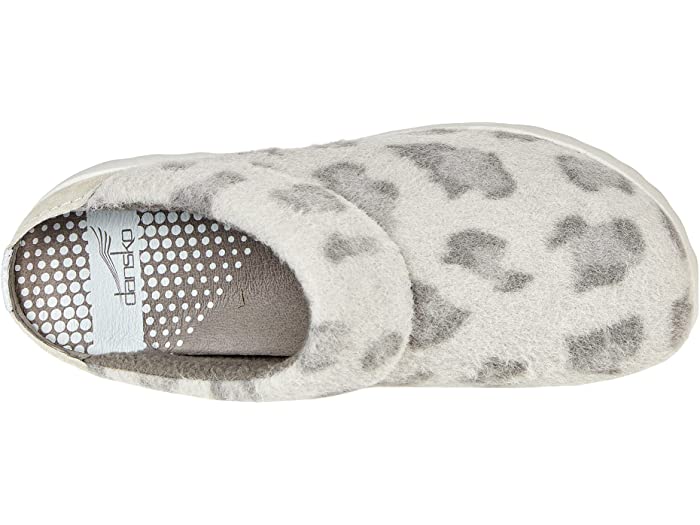 (取寄) ダンスコ レディース ルシエ Dansko women Lucie Grey Leopard Wool