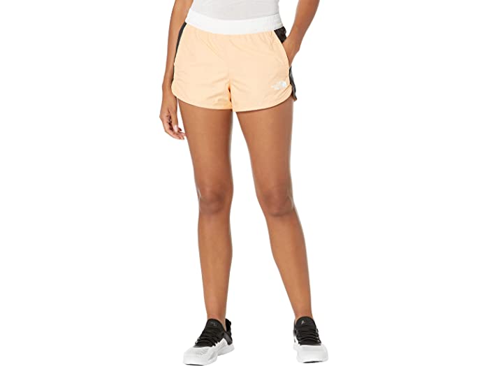 (取寄) ノースフェイス レディース ハイアドレナリン ショーツ 2000 The North Face women Hydrenaline Shorts 2000 Apricot Ice/TNF Black/TNF White