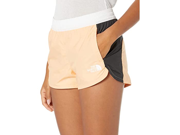 (取寄) ノースフェイス レディース ハイアドレナリン ショーツ 2000 The North Face women Hydrenaline Shorts 2000 Apricot Ice/TNF Black/TNF White