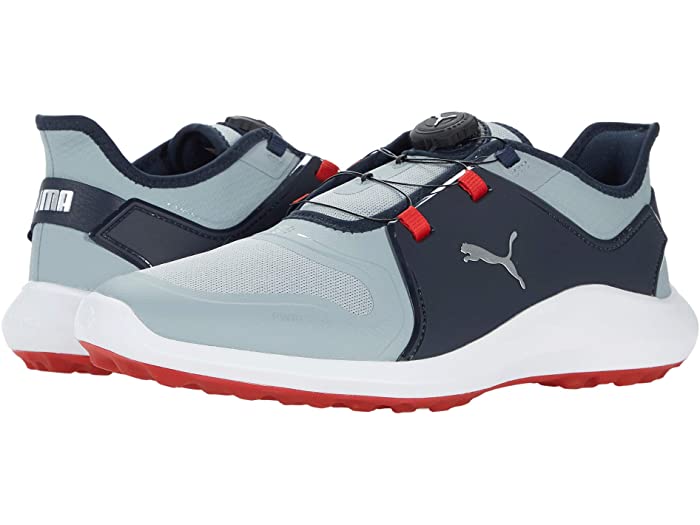 (取寄) プーマ ゴルフ メンズ イグナイト ファスン8 ディスク PUMA Golf men Ignite Fasten8 Disc Quarry/Puma Silver/Navy Blazer