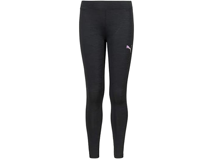 (取寄) プーマ ガールズ ガールズ コア スペース ダイ レギンス PUMA girls Girls Core Space Dye Legging Black Heather