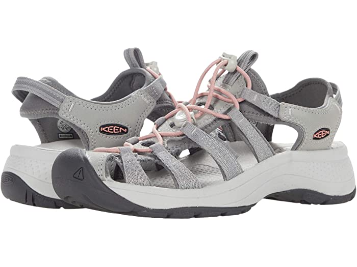 ()  ǥ ȥꥢ   KEEN women Astoria West Sandal Gray/Cor...
