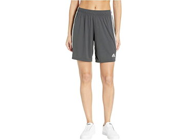 (取寄) アディダス レディース 19 ショーツ adidas women Tastigo 19 Shorts Dark Grey Heather/White