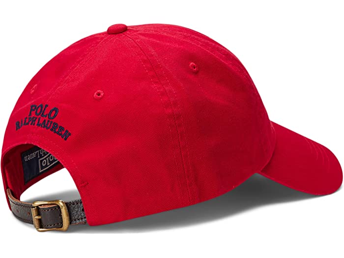 (取寄) ラルフローレン メンズ ポロ ベアー チノ ボール キャップ Polo Ralph Lauren men Polo Bear Chino Ball Cap RL 2000 Red