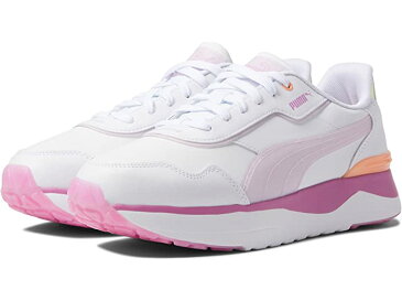 (取寄) プーマ レディース R78 ヴォヤージュ キャンディ PUMA women R78 Voyage Candy Puma White/Lavender Fog/Opera Mauve