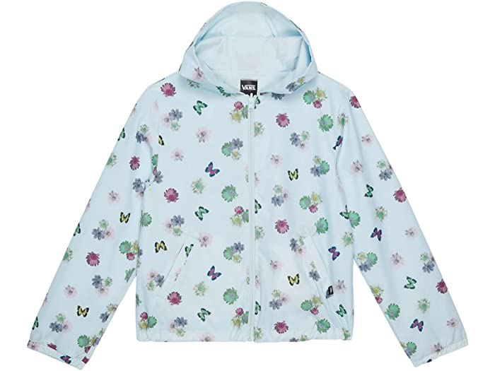 (取寄) バンズ キッズ ガールズ リバース アウト Ii コーチーズ ジャケット (ビッグ キッズ) Vans Kids girls Reverse Out II Coaches Jacket (Big Kids) Delicate Blue