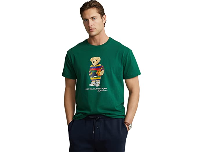 (取寄) ラルフローレン メンズ クラシック フィット ポロ ベアー Tシャツ Polo Ralph Lauren men Classic Fit Polo Bear T-Shirt New Forest Active Bear