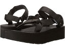 (取寄) テバ レディース フラットフォーム ユニバーサル Teva women Flatform Universal Black
